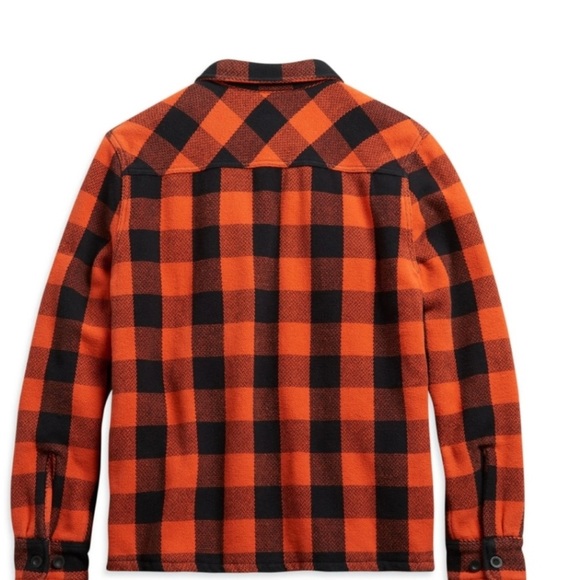 Harley Davidson flannel jacket NWT - Picture 2 of 12